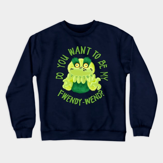 STARKID | BLACK FRIDAY WIGGLY FWENDY-WEND Crewneck Sweatshirt by ulricartistic